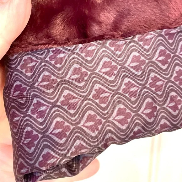 Panne velvet jacket w/silky lining Tabitha Anthropologie - Picture 6 of 8